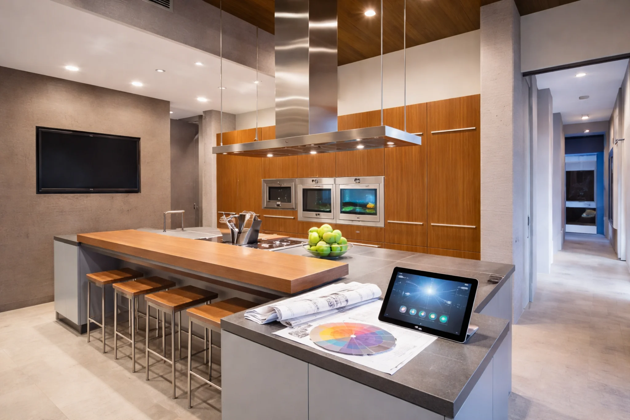 A diagram of Electrical Work for Kitchen Remodeling in Los Angeles